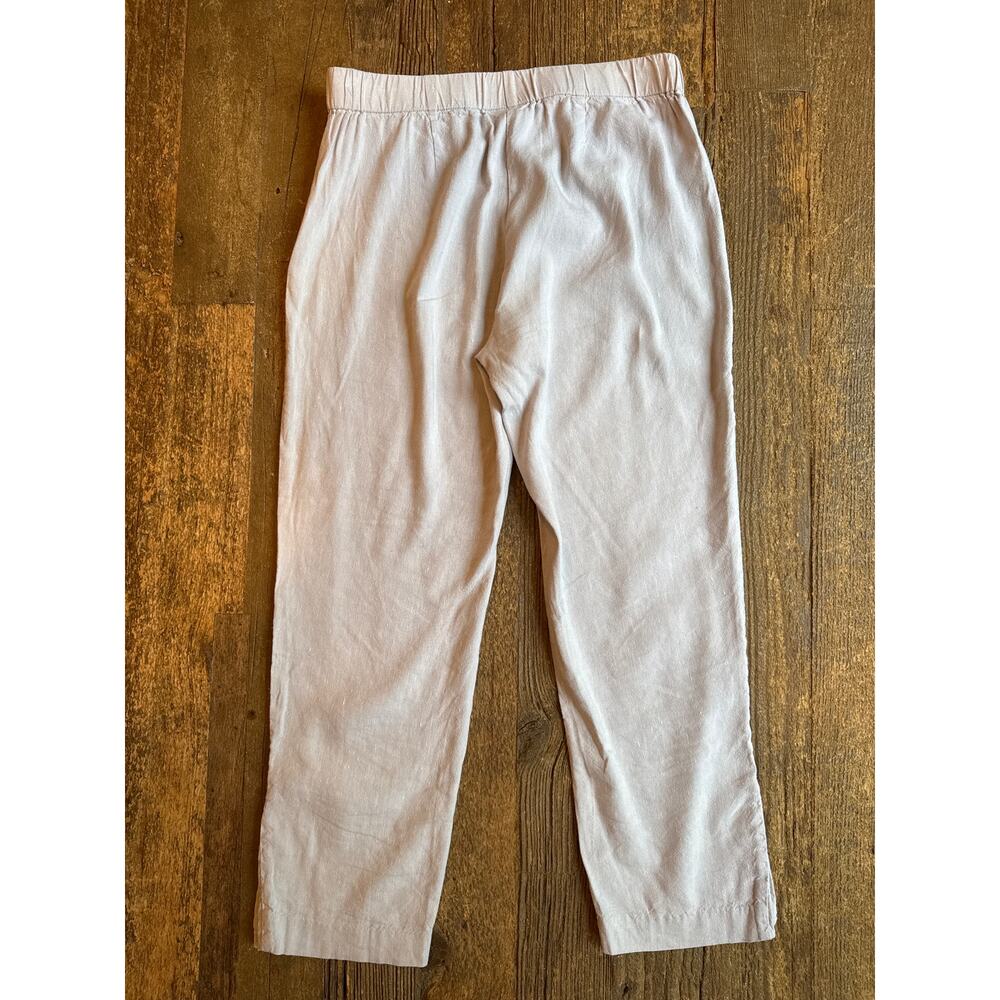J. Jill Linen Stretch Button Hem Pants Size XS - Picture 4 of 10
